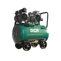 DCA 50 L Capacity Oil Free Air Compressor with 2HP Motor and 7 Bar Max. Pressure (AQE02-2850)